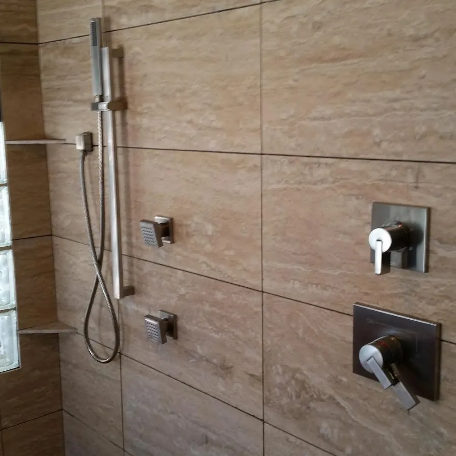 Shower fixture installation for Gas Line Repair in Plano